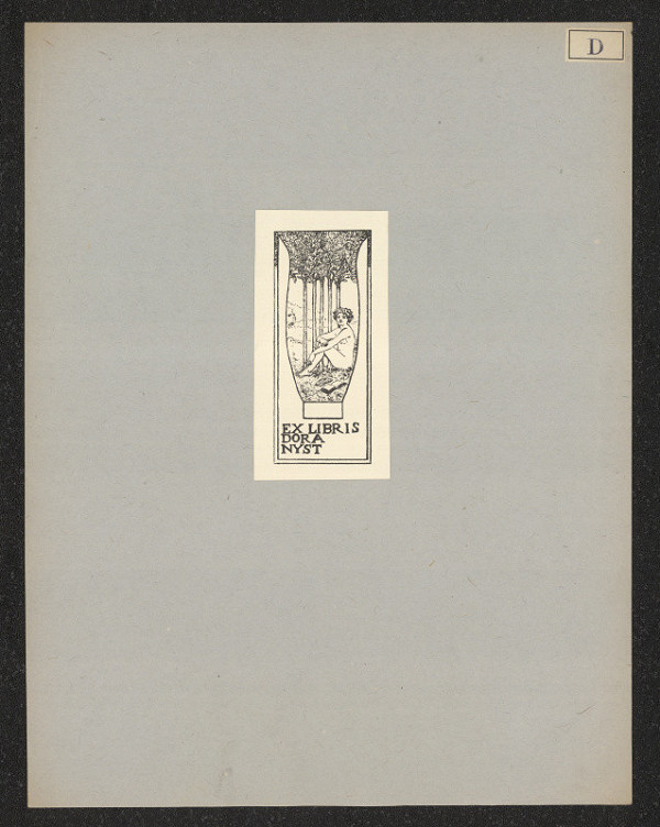 Auguste Donnay – Exlibris Dora Nyst 