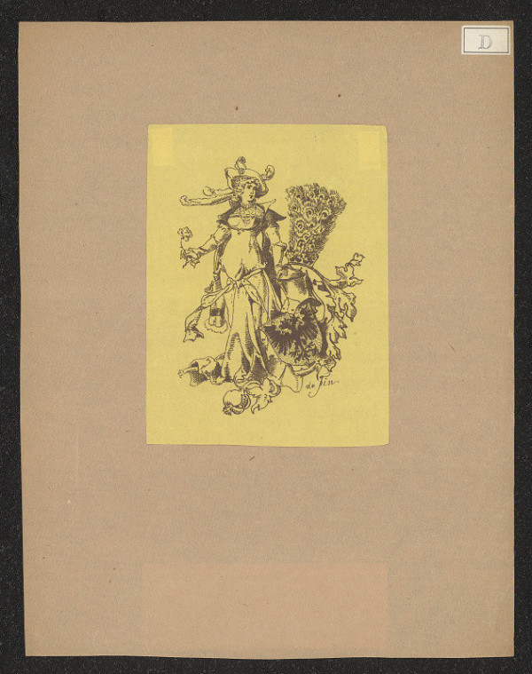 neurčený autor – exlibris 