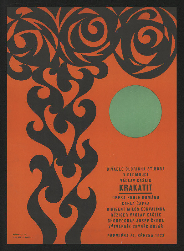 František Bělohlávek – Krakatit. Divadlo O. Stibora v Olomouci 