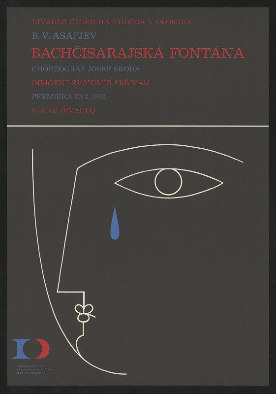 František Bělohlávek – B.V.Asafjev. Bachčisarajská fontána, Divadlo O. Stibora v Olomouci 