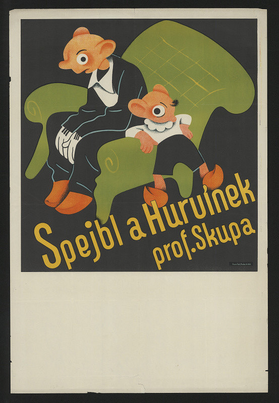 neznámý – Spejbl a Hurvínek - prof. Skupa 