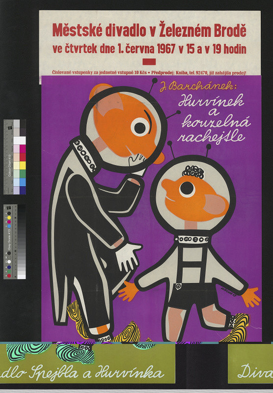 Blažej Juřena – J. Barchánek: Hurvínek a kouzelná rachejtle. Divadlo Spejbla a Hurvínka 