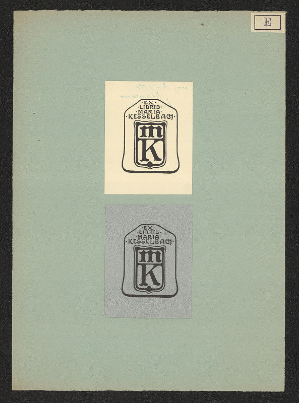 Otto Eckmann – Ex libris Maria Kesselbach 