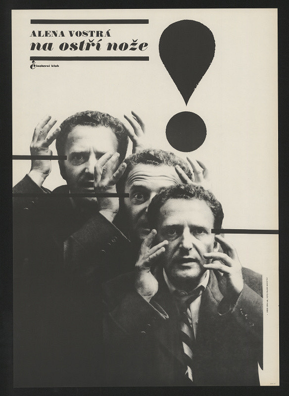Libor Fára – A.Vostrá: Na ostří nože. Činoherní klub Praha 
