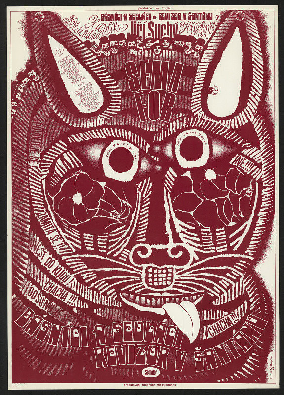 Pavel Brom – Básnici a sedláci / Revizor v šantánu. Divadlo Semafor 