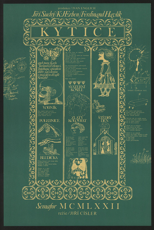 Václav Kabát – Kytice. Divadlo Semafor Praha 