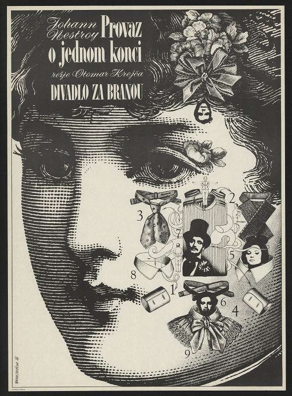 Pavel Brom – Provaz o jednom konci. Divadlo Za branou Praha 