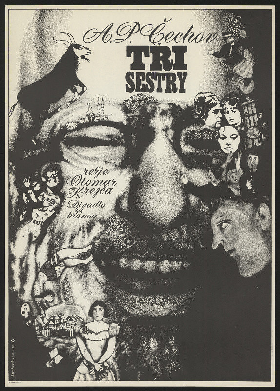 Pavel Brom – A.P. Čechov: Tři sestry. Divadlo Za branou Praha 