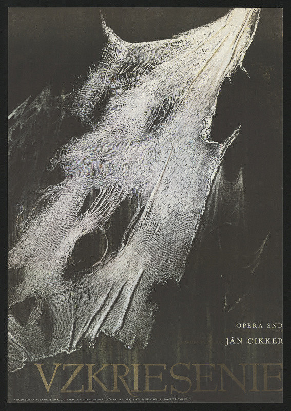 Čestmír Pechr – Vzkriesenie. Opera SND Bratislava 