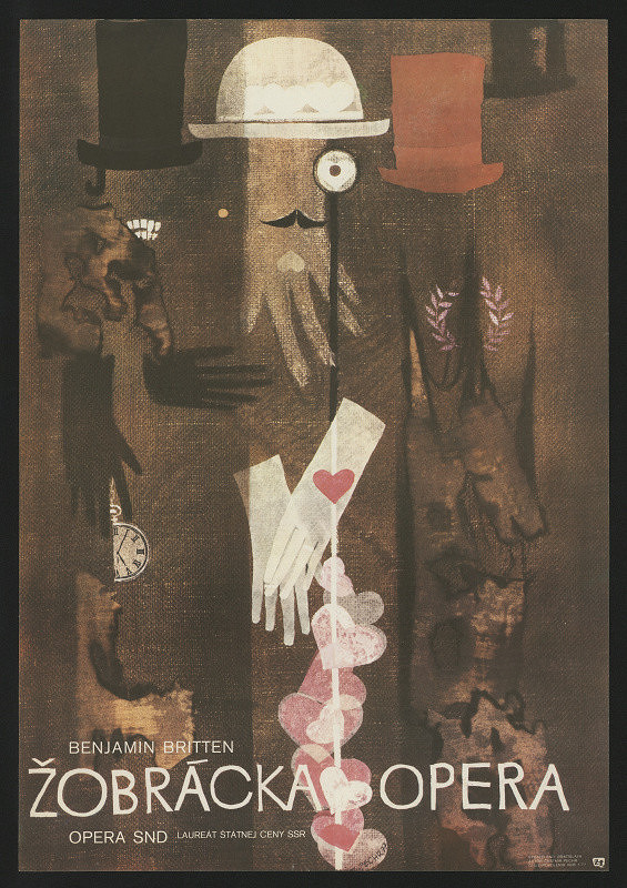 Čestmír Pechr – Žobrácka opera. Opera SND Bratislava 
