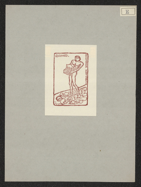 Jozsef Egry – Exlibris Nagel Joszef, Budapest 