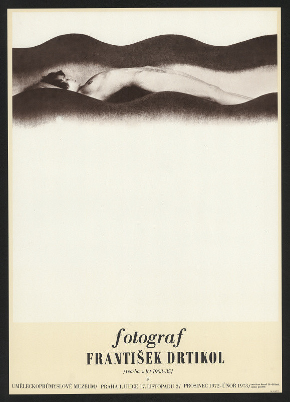 neznámý – Fotograf František Drtikol, tvorba z let 1903-1935. UPM Praha prosin.1972-únor 1973 