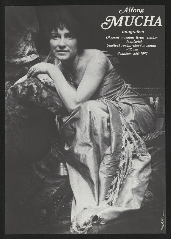 Zdeněk Vlach – Alfons Mucha fotografem. Okres.muzeum Brno-ven. v Ivančicích, UPM Praha. Ivančice září 1982 