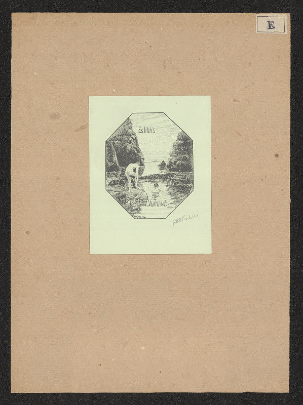 Viktor Eichler – Ex libris Trude Blumrich 