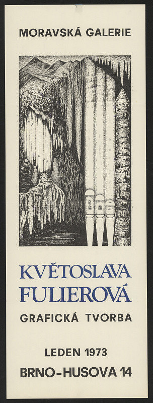neznámý – Květoslava Fulierová. Grafická tvorba. MG leden 0973 