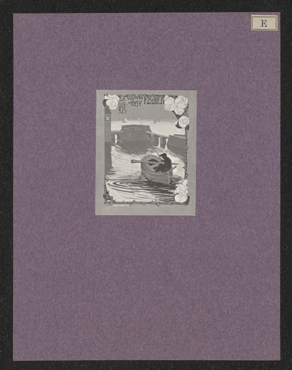 Rose Eisner – Exlibris Ludwig u. Rosy Fischer 