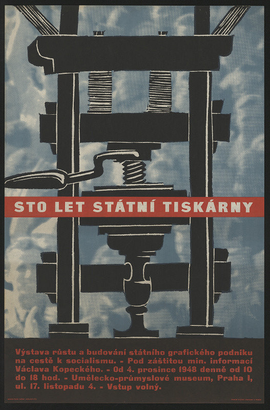 Petr Tučný – Sto let státní tiskárny. Výstava ... 