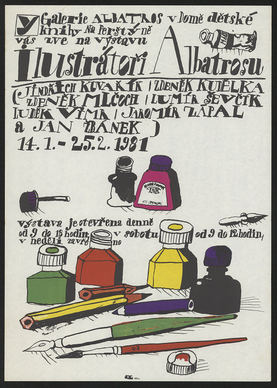 Jindřich Kovařík – Ilustrátoři Albatrosu. Dům dětské knihy na Perštýně 1981 