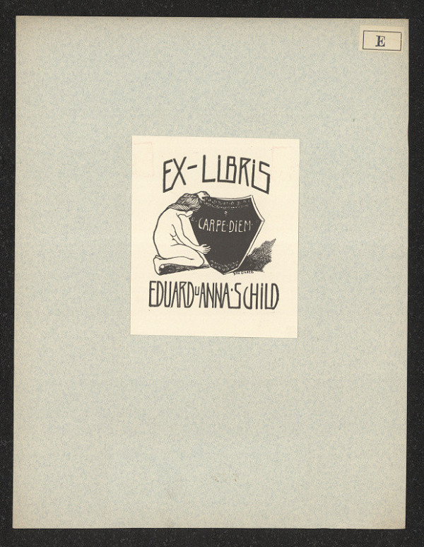 Rose Eisner – Ex-libris Eduard u. Anna Schild 