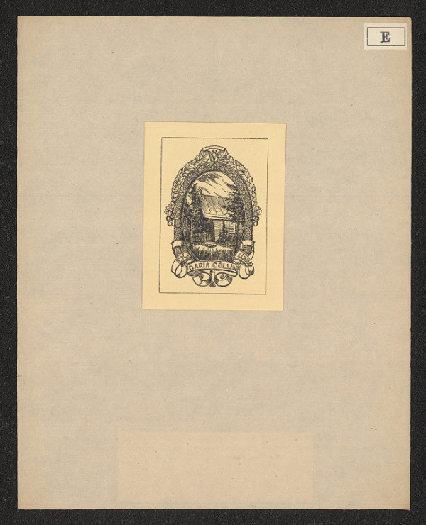 Erik Ekbald – Ex libris Maria Collin 