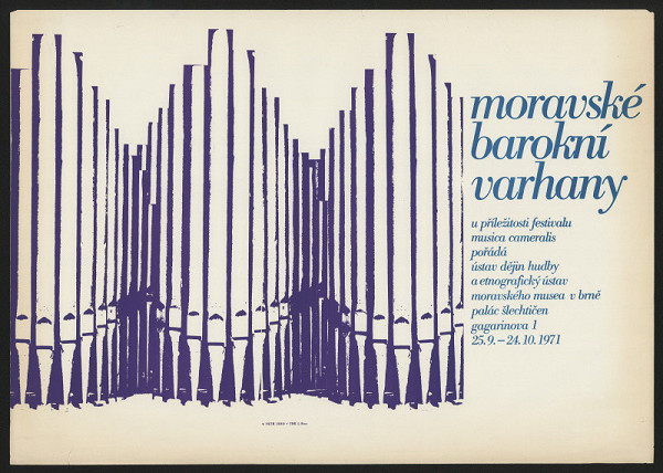 Petr Jero – Moravské barokní varhany, Palác šlechtičen 1971 