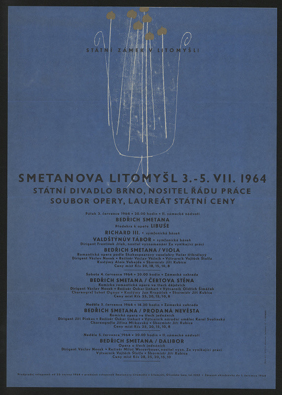 Jaroslav Sůra – smetanova Litomyšl 1964 