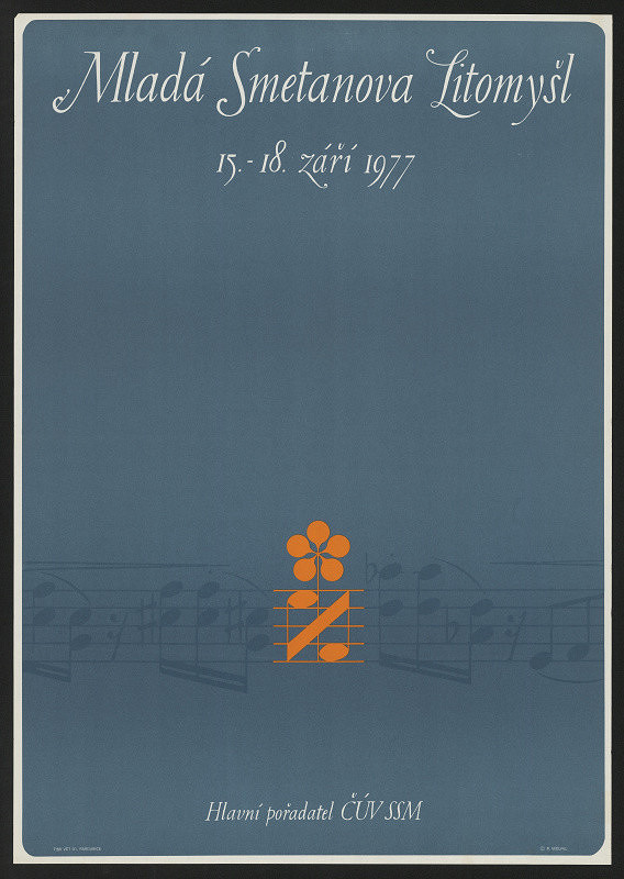 R. Wölfl – Mladá Smenova Litomyšl 1977, ČUV SSM 