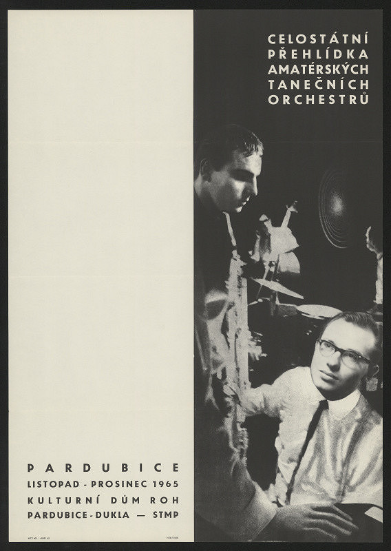 neznámý – Celostátní přehlídka amatérských tanečních orchestrů Pardubice, 1965 