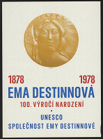 Lumír Šindelář – Ema Destinová 1878-1978. 100. výročí narození UNESCO 