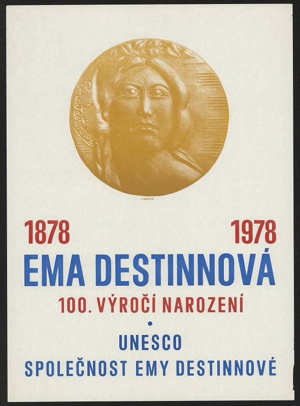 Lumír Šindelář – Ema Destinová 1878-1978. 100. výročí narození UNESCO