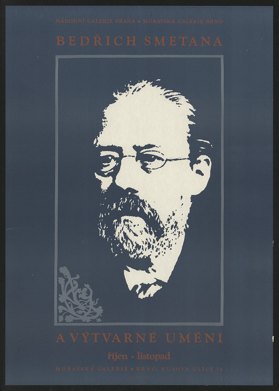neznámý – Bedřich Smetana a výtvarné umění Moravská galerie 1974 