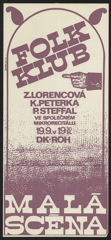 Šindelář – Folk klub Malá scéna 