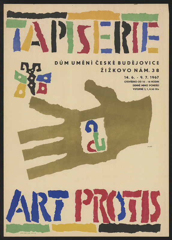 Zdeněk Seydl – Tapiserie a art protis. Dům umění České Budějovice 1967 