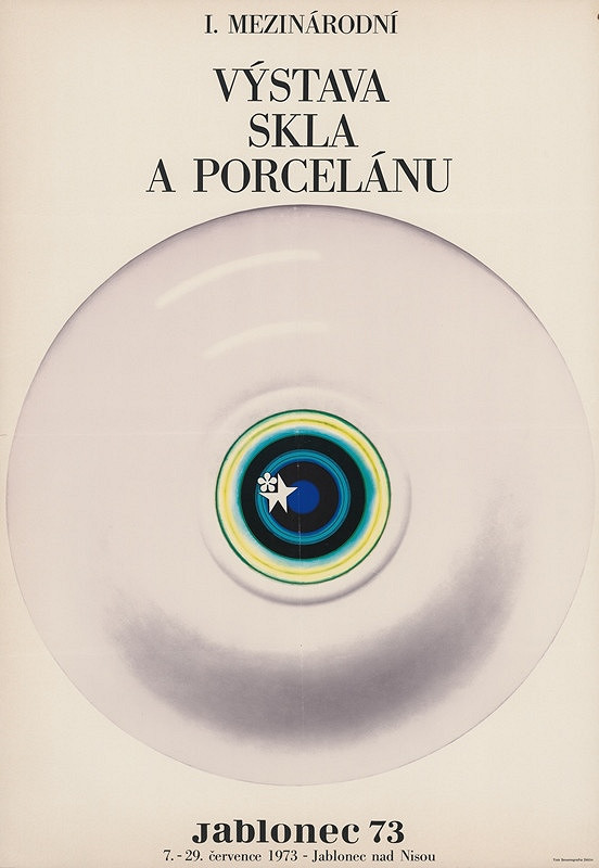 Rostislav Vaněk – Jablonec 73, 1. mezinárodní výstava skla a porcelánu 