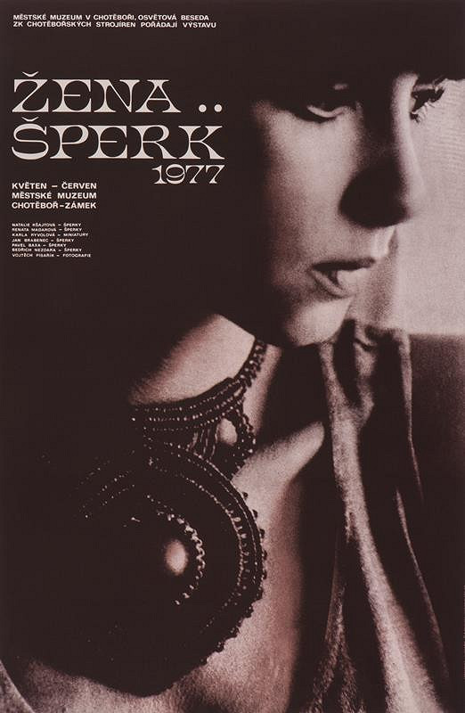 Bedřich Nezdara – Žena - šperk 1977. Městské muzeum Chotěboř - zámek 