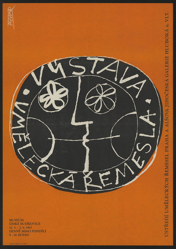 Josef Flejšar – Výstava Umělecká řemesla. ULÚV Praha, AJG Hluboká n/Vl., Muzeum Č. Budějovice 1963 