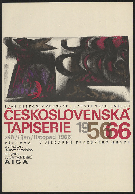 neznámý – Československá tapisérie 1956-1966. Jízdarna Pražského hradu 1966 