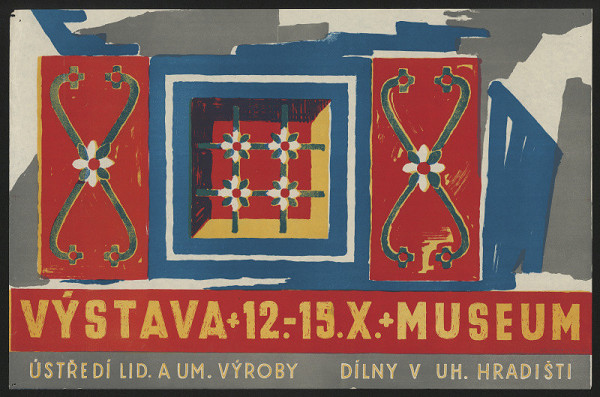 neznámý – ULÚV dílny v Uherském Hradišti. Výstava 12.-15.10.(r. chybí) 