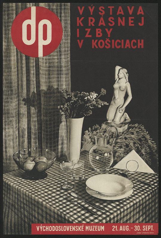 neznámý – dp. Výstava Krásnej izby v Košiciach, Východoslovenské múzeum, 21.8.-30.9. (r. chybí) 