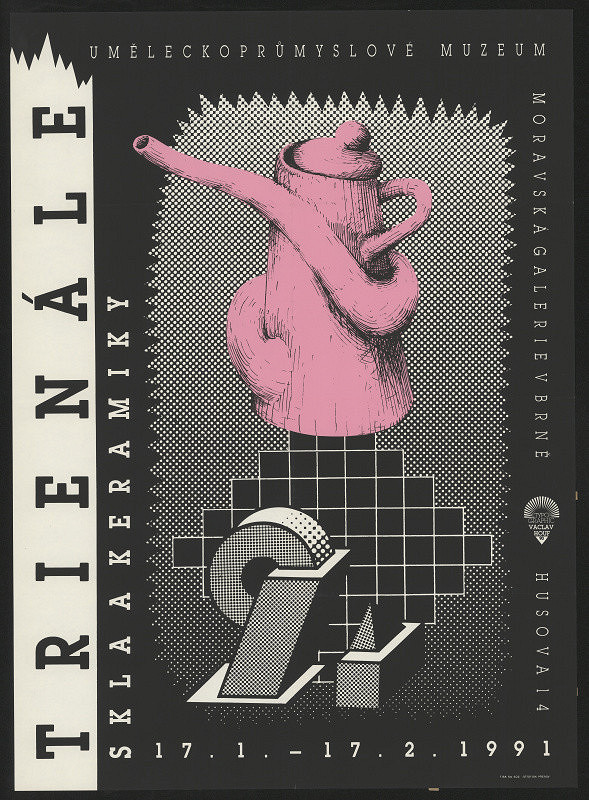 Václav Houf – 9. trienále skla a keramiky MG 1991 