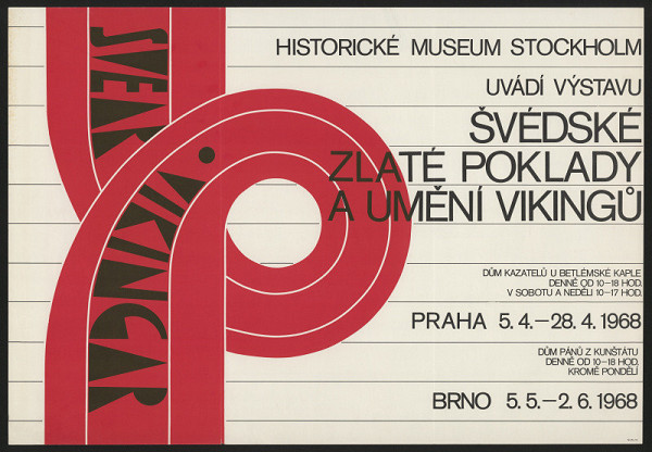 neznámý – Svear Vikingar. Švédské zlaté poklady a umění Vikingů 1968 