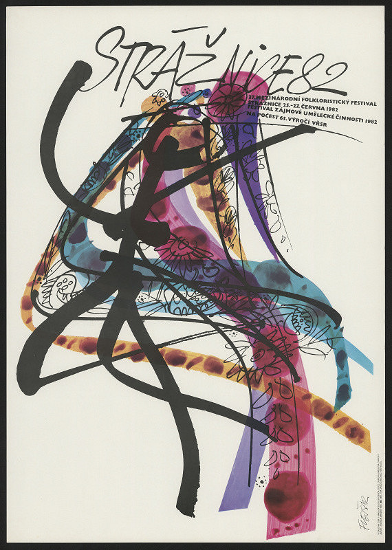 Josef Flejšar – 37. mezinárodní folkloristický festival Strážnice´82 