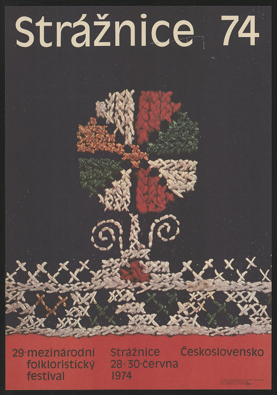 Rostislav Vaněk – 29. mezinárodní folkloristický festival Strážnice´ 74 