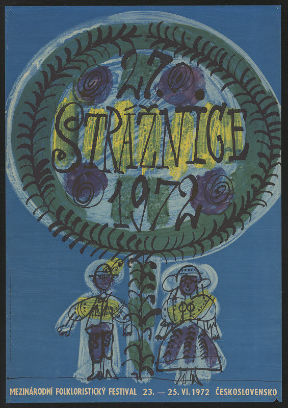 Josef Flejšar – 27. mezinárodní folkloristický festival Strážnice 1972 