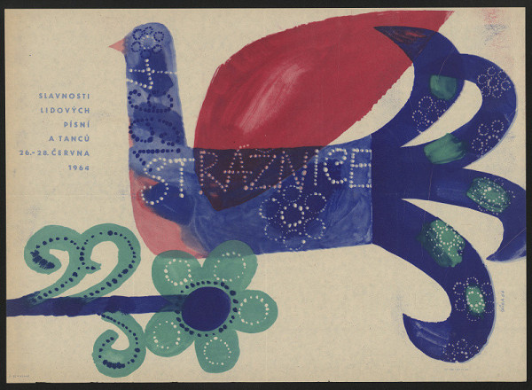 Jaroslav Sůra – Slavnosti lidových písní a tanců Strážnice 1964 