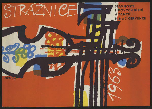 Jaroslav Sůra – Slavnosti lidových písní a tanců Strážnice 1963 