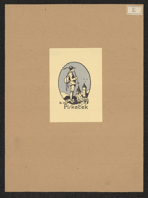 Erdman Rudolf Rule – Ex libris Dr. Otto Piskáček 