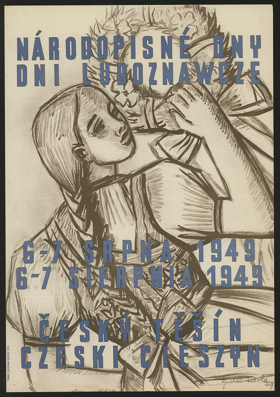 Gustaw Fierla – Národopisné dny Český Těšín 1919 