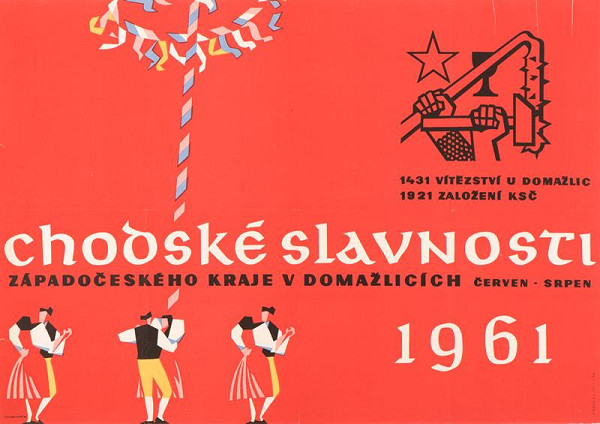 Karel Frauknecht – Chodské slavnosti v Domažlicích 1961 