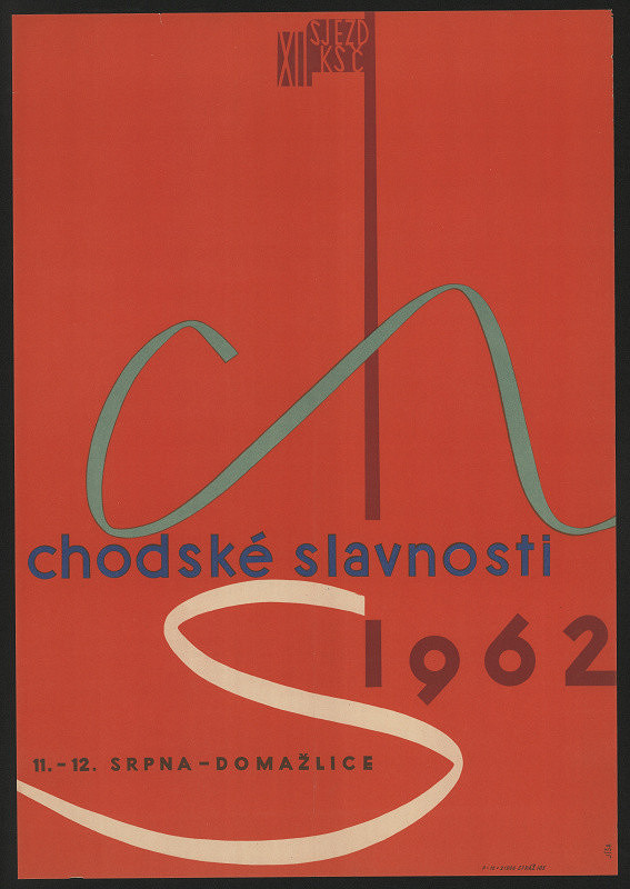 Jindřich Jíša – XII. sjezd KSČ. Chodské slavnosti Domažlice 1962 